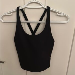 Old Navy Active Black Powersoft Tank Top, size S